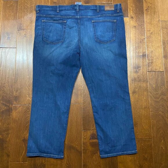 Tommy Hilfiger Vintage NWT Straight Leg Dark Denim Jeans Men's Size 54 x 32 - Picture 5 of 12